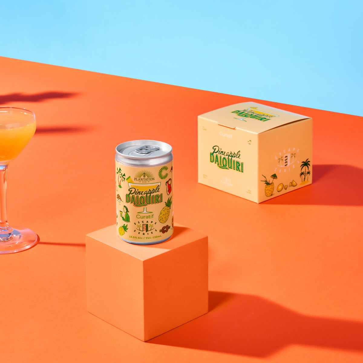 Plantation Fancy Pineapple Rum Daiquiri Curatif