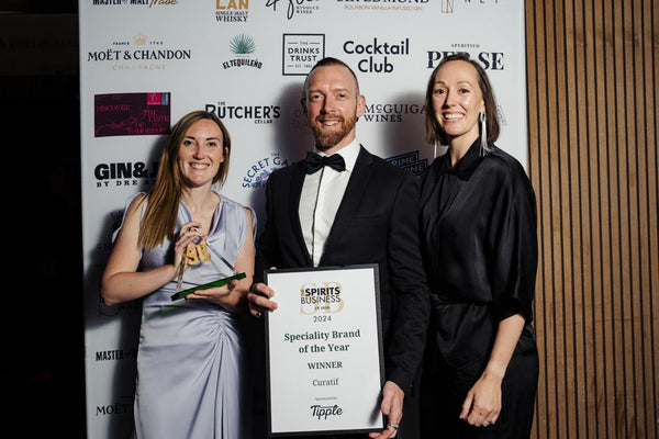 Curatif celebrated at Spirits Business Awards 2024