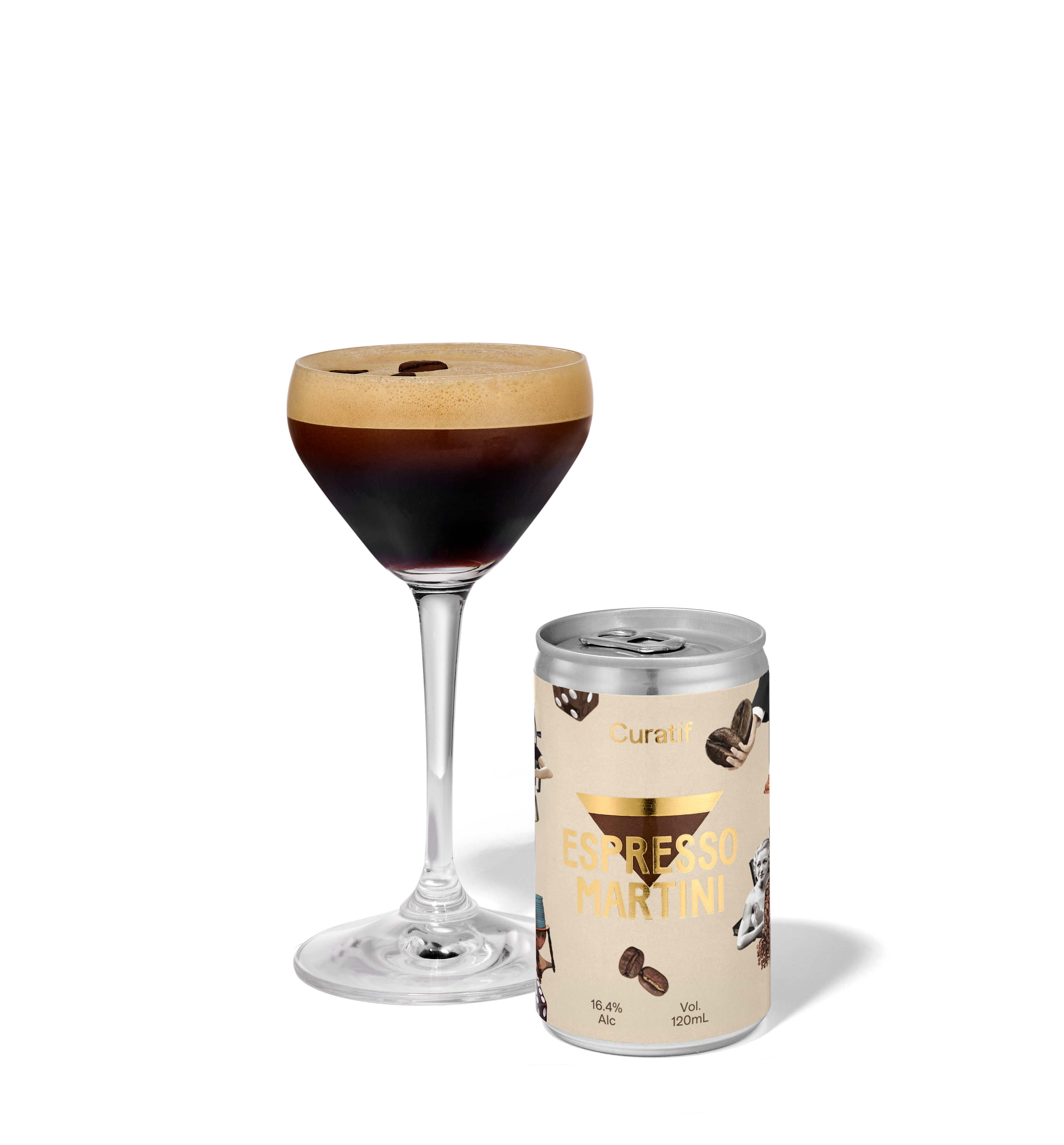 Espresso Martini Can | Espresso Martini Cocktail Online| Curatif