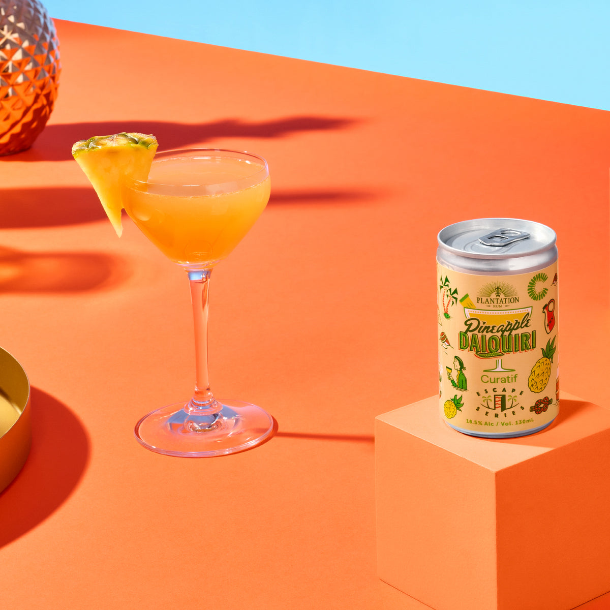 Plantation Fancy Pineapple Rum Daiquiri Curatif